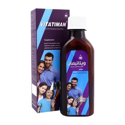 تصویر شربت ویتاتیمان سلامت گستر آرتیمان
