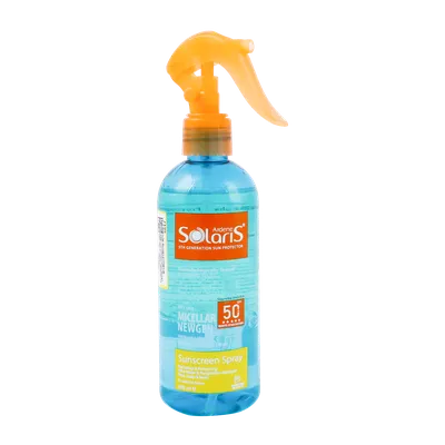 تصویر اسپری ضد آفتاب SPF50 دو فاز میسلار نیوژن آردن سولاریس بی رنگ