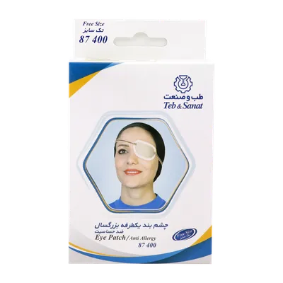 تصویر چشم بند یک طرفه طب و صنعت بزرگسال 87400