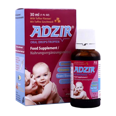 تصویر قطره آدزیر ویتان 30 میلی لیتری