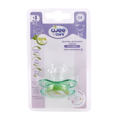 تصویر پستانک دو طرفه ارتودنسی از 3 ماهگی وی کر کد P145