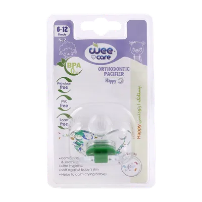 تصویر پستانک ارتودنسی Happy از 6 تا 12 ماهگی وی کر کد P116