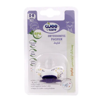 تصویر  پستانک ارتودنسی Joyful تا 6 ماهگی وی کد P121