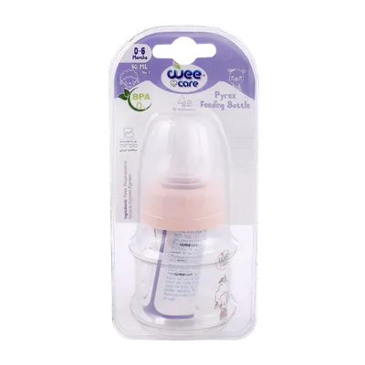تصویر بطری شیر خوری پیرکس تا 6 ماهگی وی کر کد B302