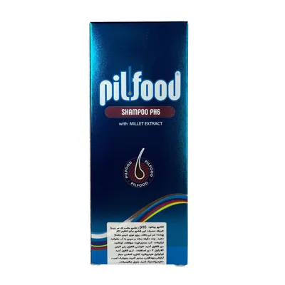 تصویر شامپو pH6 کف سر چرب پیلفود دارو درمان پارمیدا