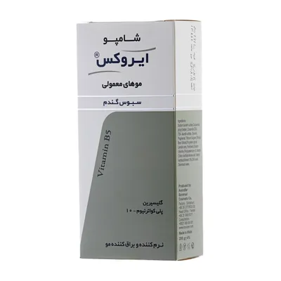 تصویر شامپو سبوس گندم موهای معمولی ایروکس
