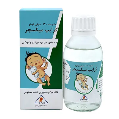 تصویر شربت گرایپ میکسچر مینو