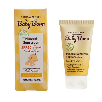 تصویر کرم ضد آفتاب کودک SPF 50 بیبی برن 40 میلی لیتری