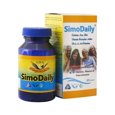 تصویر قرص مولتی ویتامین سیمودیلی سیمرغ دارو عطار