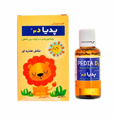 تصویر قطره خوراکی پدیا د3 شایگان