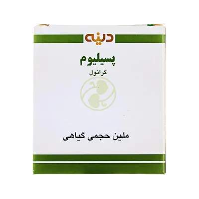 تصویر ساشه ملین گیاهی پسیلیوم دینه