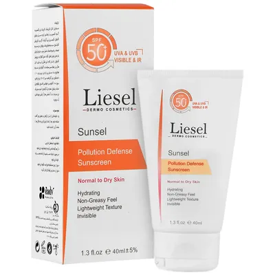 تصویر کرم ضد آفتاب SPF 50 پوست خشک و نرمال سانسل لایسل 