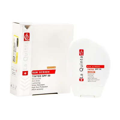 تصویر کرم ضد آفتاب رنگی SPF 50 لاکوئینتا