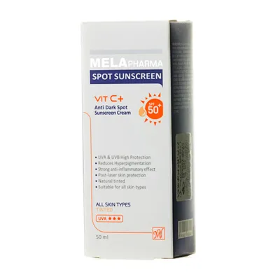 تصویر کرم ضد آفتاب ضد لک رنگی SPF 50 ملافارما مای