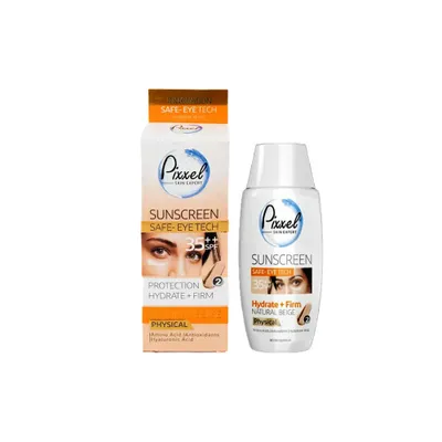 تصویر کرم ضد آفتاب SPF 35 دور چشم و صورت پیکسل