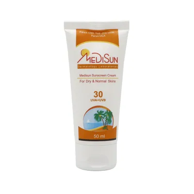 تصویر کرم ضد آفتاب پوست خشک و معمولی SPF 30 مدیسان