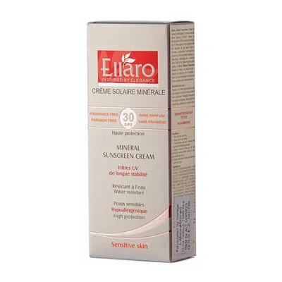تصویر کرم ضد آفتاب مینرال پوست حساس SPF 30 الارو