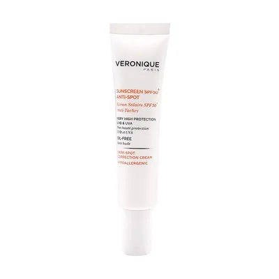 تصویر کرم ضد آفتاب مناسب لک صورت SPF 50 ورونیک