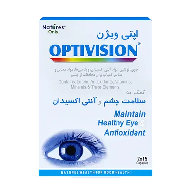 تصویر کپسول اپتی ویژن نیچرز اونلی 30 عددی