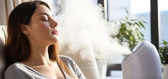 نحوه استفاده از دستگاه بخور برای پاکسازی پوست صورت