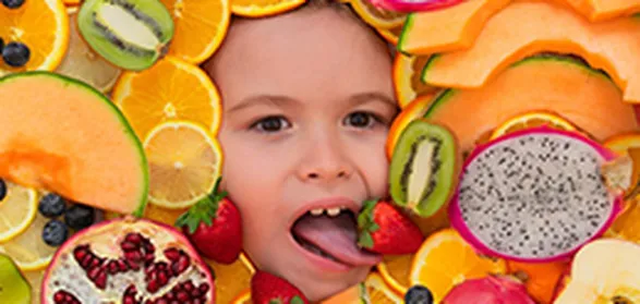 رژیم غذایی و تنقلات سالم برای کودکان