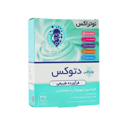 تصویر کپسول دتوکس نوتراکس
