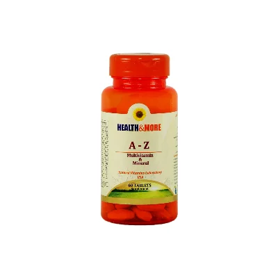 تصویر قرص ای تو زد مولتی ویتامین و مینرال هلث اند مور