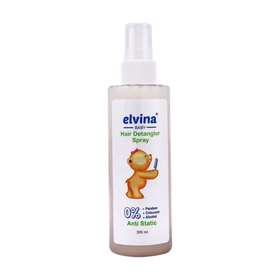 تصویر اسپری نرم کننده مو کودک الوینا