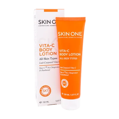 تصویر لوسیون بدن ویتامین سی اسکین وان