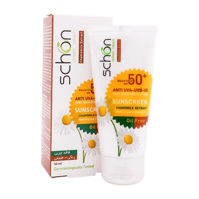 تصویر ضد آفتاب فاقد چربی پوست چرب SPF50 شون 