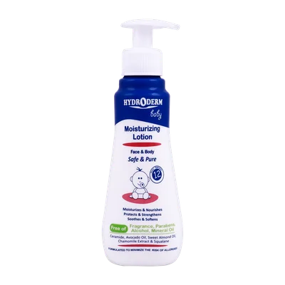 تصویر لوسیون مرطوب کننده صورت و بدن کودک هیدرودرم