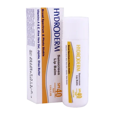 تصویر بالم ضد آفتاب لب SPF40 هیدرودرم 4.5 گرمی