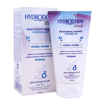 تصویر ژل بهداشتی مرطوب کننده بانوان هیدرا فم هیدرودرم