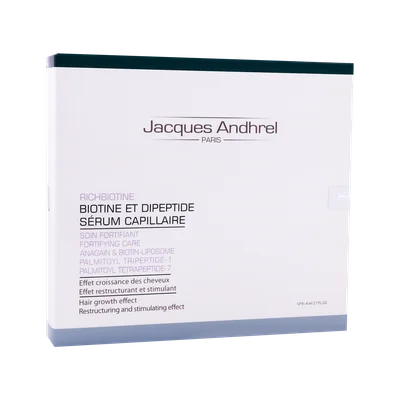 تصویر سرم تقویت کننده مو بیوتین و دی پپتید ژاک آندرل