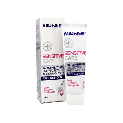 تصویر خمیر دندان سنستیو کر ال وایت