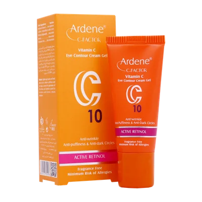 تصویر کرم ژل دور چشم 10 درصد ویتامین سی آردن