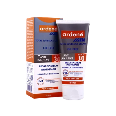 تصویر ضد آفتاب فاقد چربی SPF30 آقایان آردن