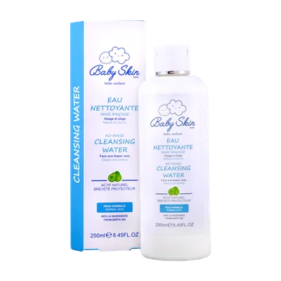 تصویر محلول پاک کننده کودک بیبی اسکین بدون آبکشی