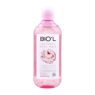 تصویر شامپو بدن ژلی سیلکی پیچ بیول