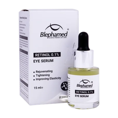 تصویر سرم دور چشم رتینول بلفامد