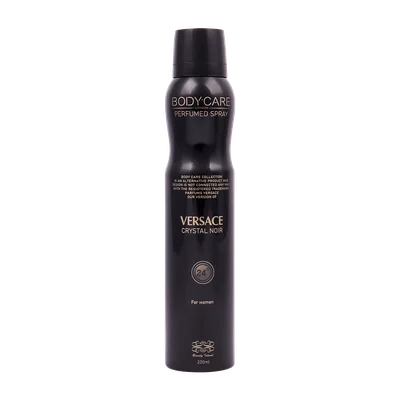 تصویر اسپری بدن زنانه ورساچه کریستال نویر بادی کر