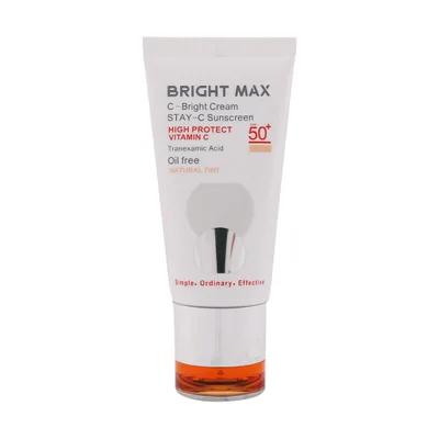 تصویر ضد آفتاب رنگی SPF50 برایت مکس