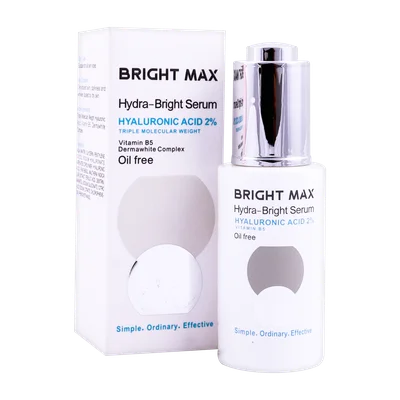 تصویر سرم هیالورونیک اسید برایت مکس