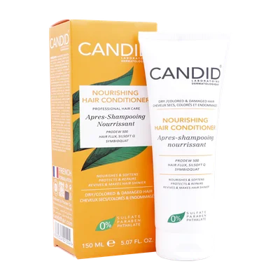 تصویر نرم کننده مغذی موهای آسیب دیده و رنگ شده کاندید
