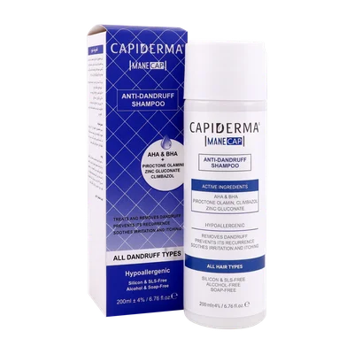 تصویر شامپو ضد شوره مین کپ کپیدرما