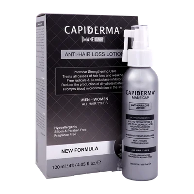 تصویر لوسیون تقویت کننده مو مین کپ کپیدرما