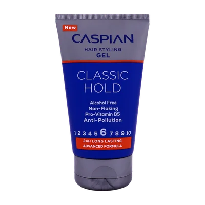 تصویر ژل مو قوی کاسپین کلاسیک هلد 150 میلی لیتری