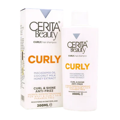 تصویر شامپو موهای فر سریتا