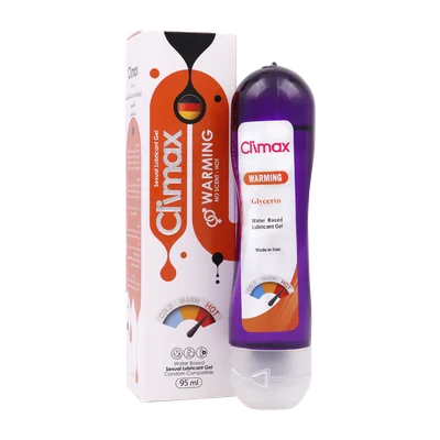 تصویر ژل روان کننده وارمینگ کلایمکس
