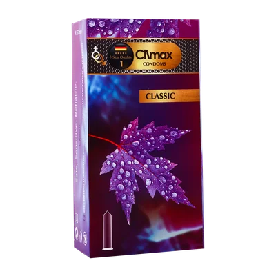 تصویر  کاندوم ساده کلایمکس مدل Classic بسته 12 عددی